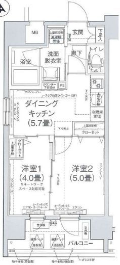 アイルプレミアム池袋ノルド 10階 間取り図
