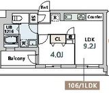 グランデュオ用賀6 (GranDuo Yoga6) 106 間取り図