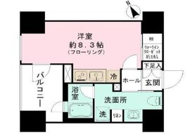 パークホームズ浜松町 10階 間取り図