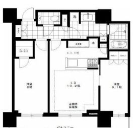 ブランズ渋谷桜丘 17階 間取り図