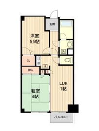 アーバンコートサカスⅢ 409 間取り図