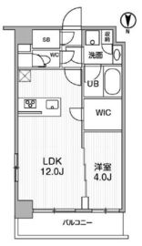 Weave Place Morishita (ウィーヴプレイス森下) 204 間取り図