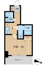 KDXレジデンス立川 1210 間取り図