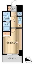 KDXレジデンス立川 1203 間取り図