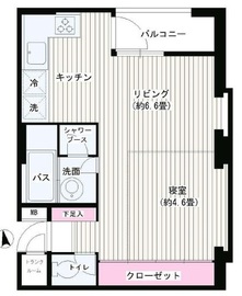 JOYCE山王 601 間取り図