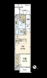 レ・ジェイドクロス千代田神保町 7階 間取り図