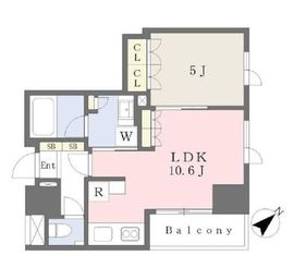 グリーンパーク日本橋横山町 11階 間取り図