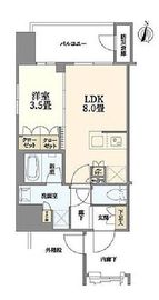 クレアホームズフラン東京三ノ輪Ⅱ 4階 間取り図