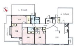 FOREST VIEW YAMATE 401 間取り図