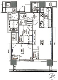 ザ・タワー横浜北仲 7階 間取り図