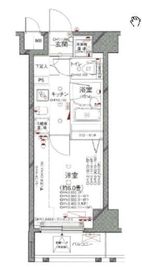 パレステュディオ六本木EAST2 13階 間取り図