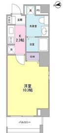 ブルック東上野 401 間取り図