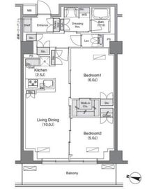 ソライエアイル練馬北町 407 間取り図