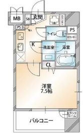 プライブ恵比寿 5階 間取り図