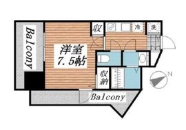 メゾン・ド・ヴィレ渋谷 2階 間取り図