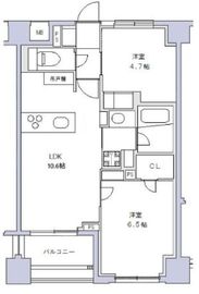 リビオ多摩川 305 間取り図