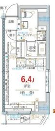 リフィオ浅草橋 4階 間取り図
