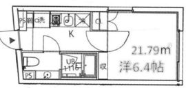 クーカイ・テラス祐天寺 303 間取り図