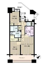 パークホームズ東神奈川ステーションアリーナ 3階 間取り図