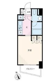 セントラル銀座 503 間取り図