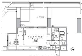 アイルプレミアム押上ノルド 6階 間取り図