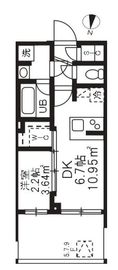 アジールコート板橋本町 904 間取り図