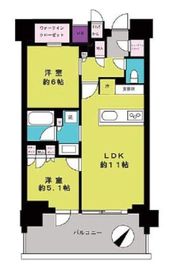 プラウド文京千石スクエア 5階 間取り図
