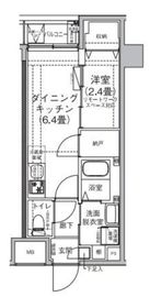 アイルプレミアム押上ノルド 1階 間取り図