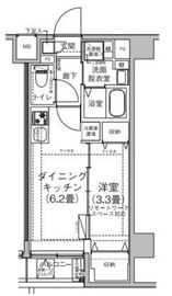 アイルプレミアム押上ノルド 5階 間取り図