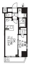 アジールコート板橋本町 202 間取り図