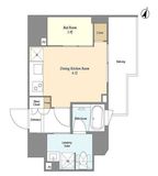 KDXレジデンス本蓮沼 605 間取り図