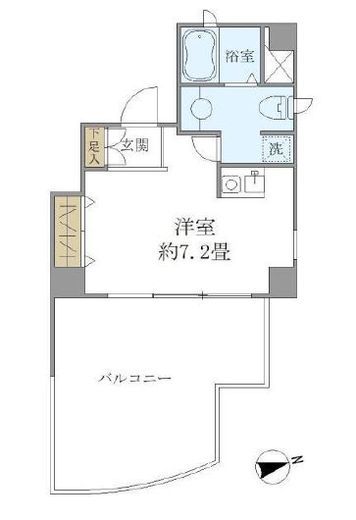吉祥寺御殿山デュープレックスR's 1401 間取り図
