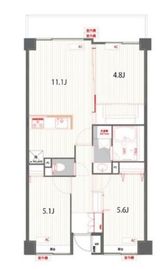 コンフォリア西荻北 105 間取り図