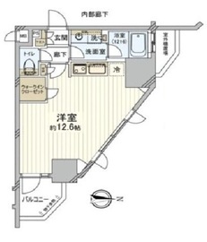 インプレスト目白ヒルズ 5階 間取り図