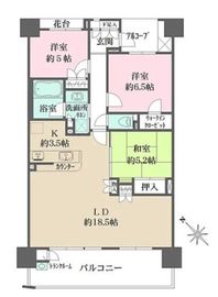 川崎サイトシティ 4階 間取り図