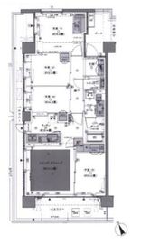 シティテラス横濱綱島ガーデンズ 4階 間取り図
