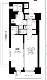 日神デュオステージ関内 9階 間取り図