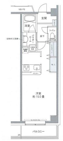 プライムアーバン豊洲 322 間取り図