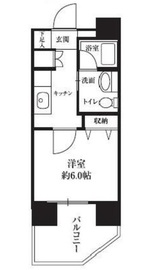 HF西新宿レジデンスイースト 404 間取り図