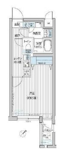 グランジュテ巣鴨 302 間取り図