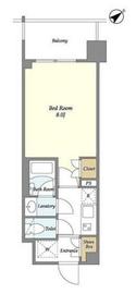 BluRock東神奈川 204 間取り図