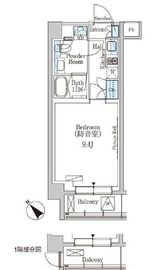 パークアクシス板橋MUSE 205 間取り図