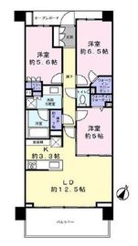 プラウド美しが丘 4階 間取り図