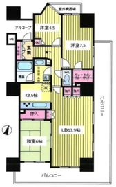 オルトヨコハマビューポリス 14階 間取り図