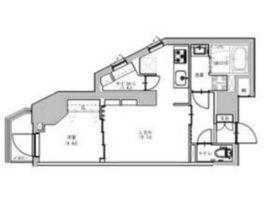 S-RESIDENCE浅草Fiore (エスレジデンス浅草フィオーレ) 903 間取り図