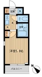 ザ・パーククロス市ヶ谷 309 間取り図