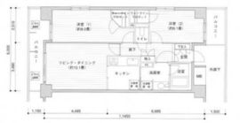プライムアーバン目黒リバーフロント 1003 間取り図