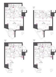 ZOOM渋谷笹塚Second 12階 間取り図
