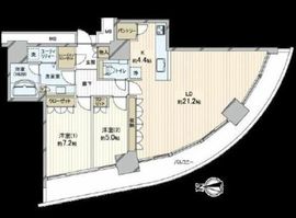 M.M.TOWERS FORESIS (エムエムタワーズフォレシス) 16階 間取り図