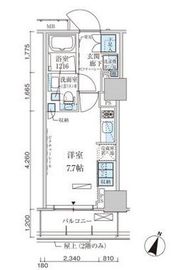 パークアクシス赤坂見附 203 間取り図